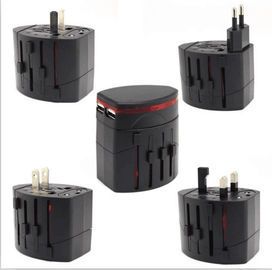 주문 5V 1A/5V 2.1A 보편적인 힘 접합기 여행 검정 AC 벽 산 충전기 online manufacture