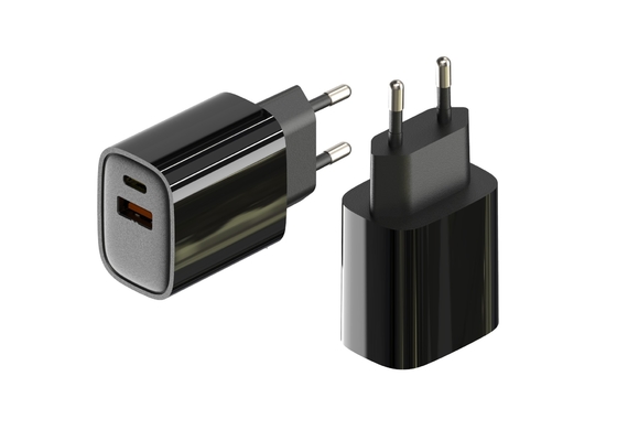 주문 고효율의 AC DC 전원 어댑터, 출력 24V 1A / 12V 2A의 유니버설 전원 어댑터 online manufacture