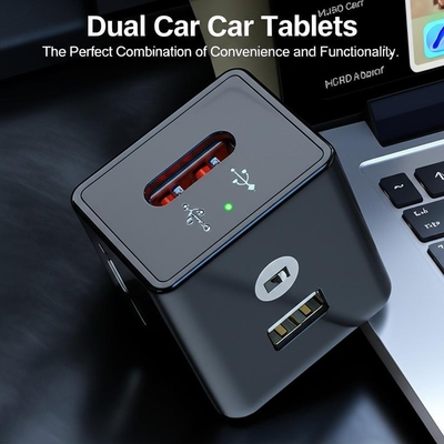 주문 듀얼 USB 차량용 충전기 2.4A 3.0A 출력, 12V-24V 입력 online manufacture