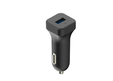 좋은 가격 차 충전기 5V 2.4A 12W 고속 2400ma에 있는 까만 단 하나 USB 온라인으로