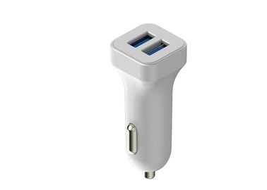좋은 가격 백색 12VDC - 빠른 위탁을 위한 24VDC 차 Usb 충전기 듀얼포트 5V 2.4A 온라인으로