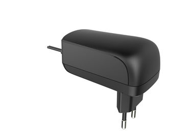 좋은 가격 EU 마개를 가진 검정에 있는 24W 12VAC 벽 산 AC DC 충전기 접합기 온라인으로