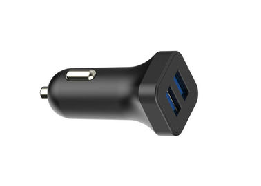 좋은 가격 12VDC - 24VDC USB 차 충전기 이중 usb 포트 5V 2.4A가 RoHs에 의하여 증명서를 줬습니다 온라인으로