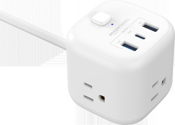 좋은 가격 3 USB 포트 18W 맥스 스마트 전원 스트립 AC 소켓 125V10A 1250W 온라인으로