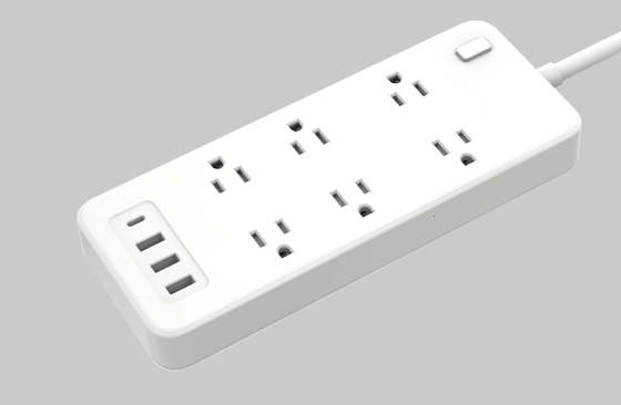 좋은 가격 여러 USB 포트를 가진 32W 스마트 전원 스트립 당신의 필수 홈 오피스 도구 온라인으로