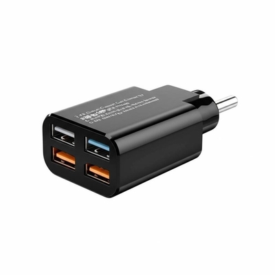 좋은 가격 듀얼 USB 자동차 충전기 2.4A 3.0A 12V-24V 입력 EU AU UK US 온라인으로