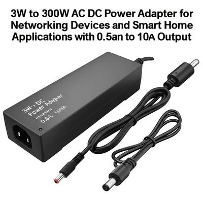 좋은 가격 3W to 300W AC DC Power Adapter for Networking Devices and Smart Home Applications with 0.5A to 10A Output 온라인으로